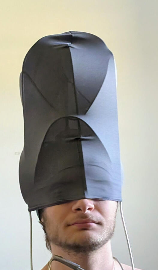An in progress pic of my Prisoner cosplay An in progress pic of my Prisoner cosplay
